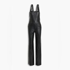 A.L.C Faux Leather Jumpsuit